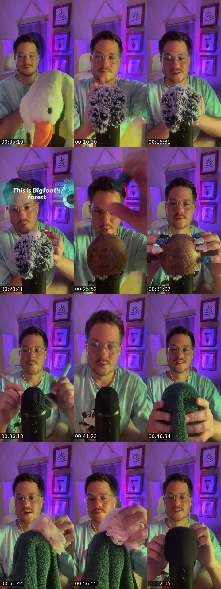 TikTok live: Cozy ASMR by @codymcgibbon