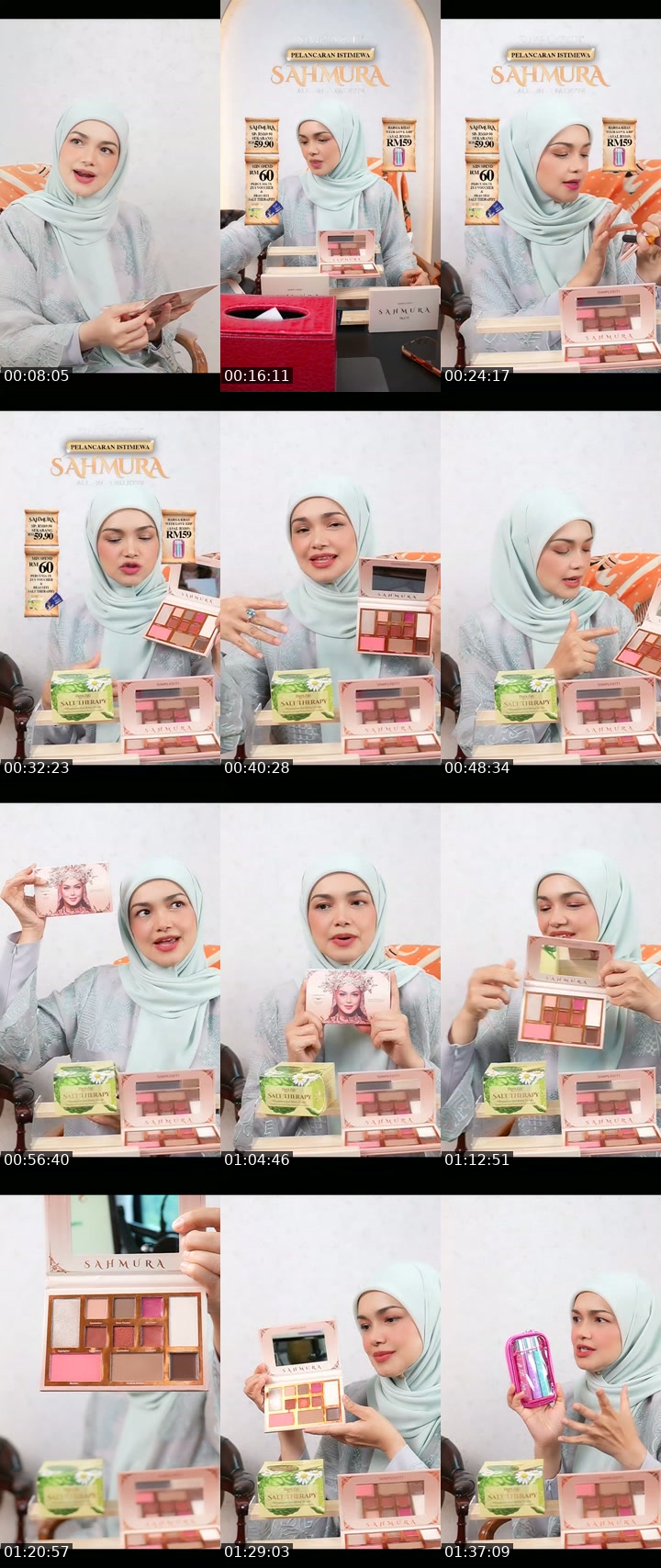 TikTok live: SAHMURA Special Launch by @toktitiktok