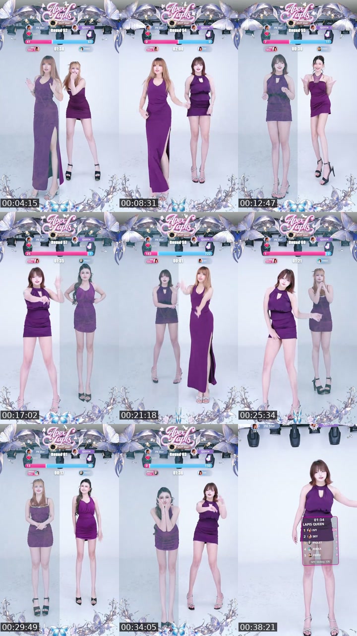 TikTok live: VIOLET NIGHT by @apex_lapis