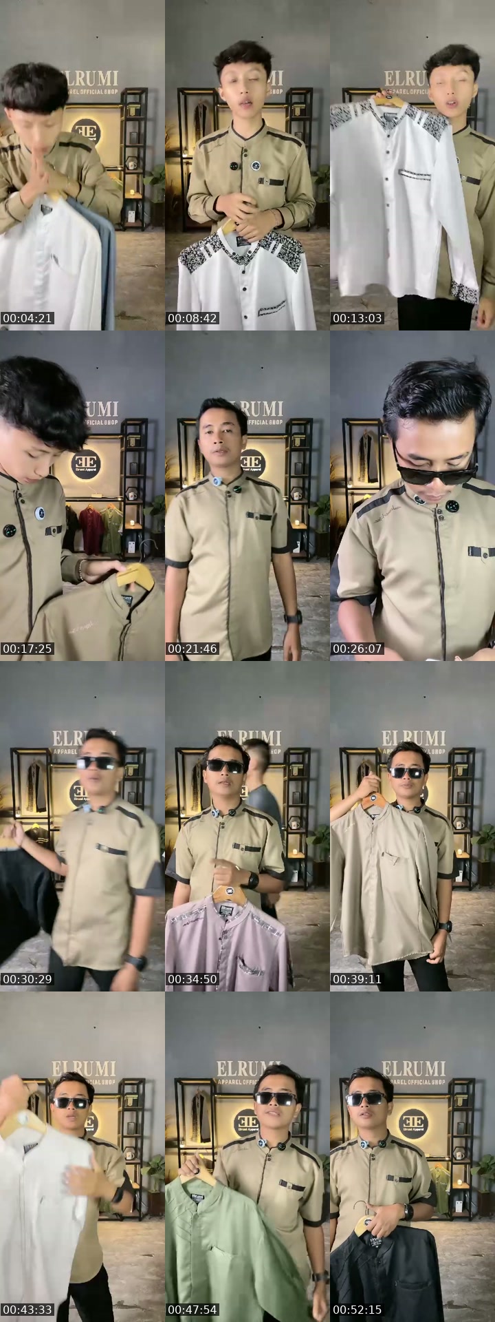 TikTok live: Promo baju koko pria by @elrumi_apparel_official