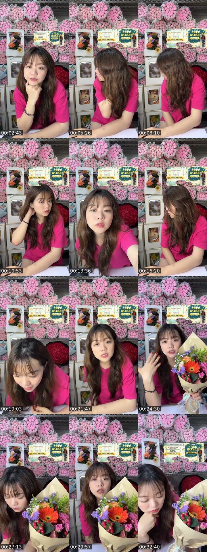 @flowershopsg TikTok live from 2026-07-18