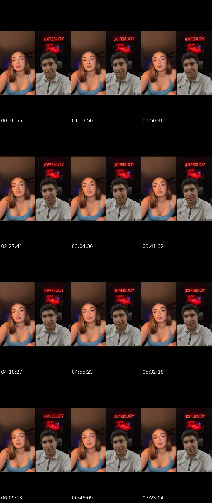 TikTok live: Hiiii by @slutfafood