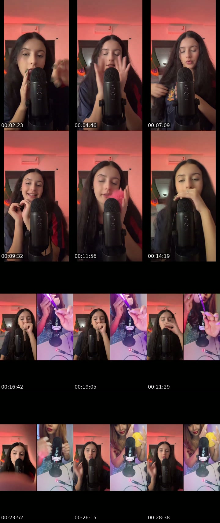 TikTok live: ASMR by @cuteasmrr