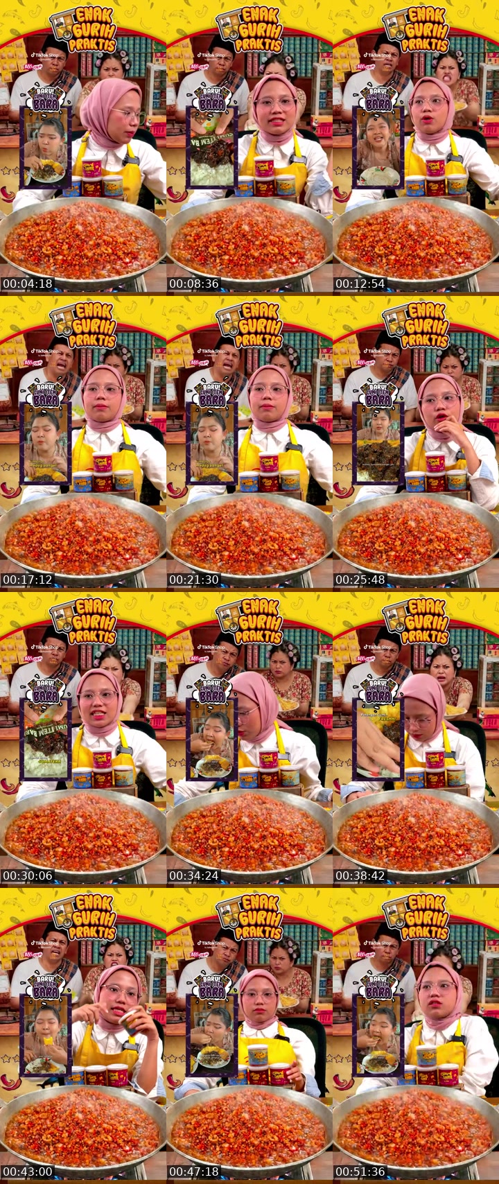 TikTok live: TEMAN MAKAN BARENG KELUARGA🌶😍 by @eatsambel