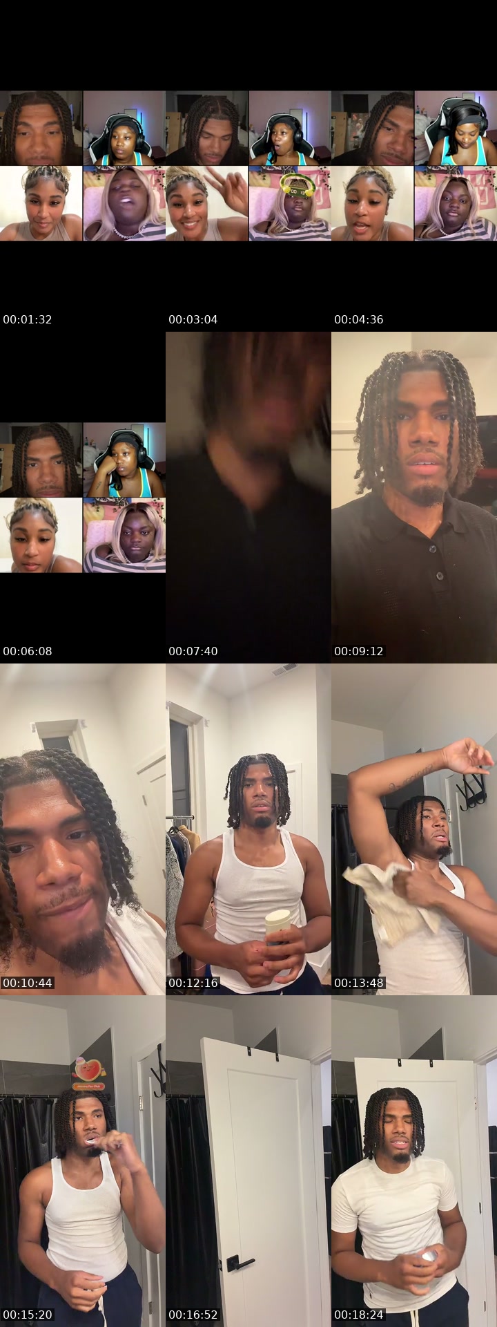 TikTok live: Begger by @whiteboymaj