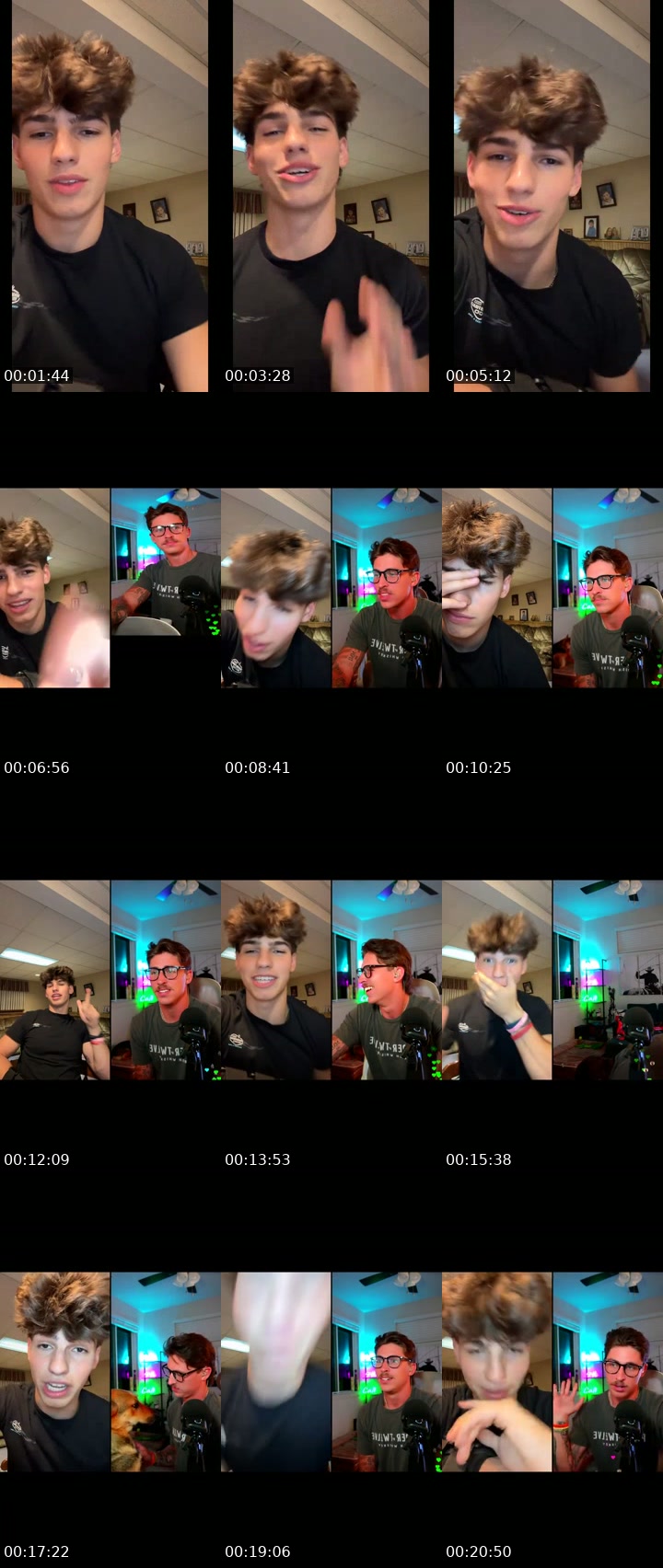 TikTok live: hi hi by @ajluvshrek
