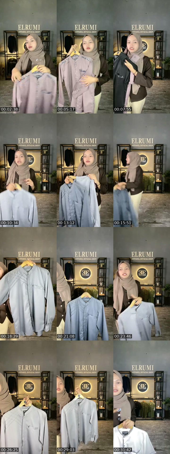 TikTok live: Promo baju koko pria by @elrumi_apparel_official