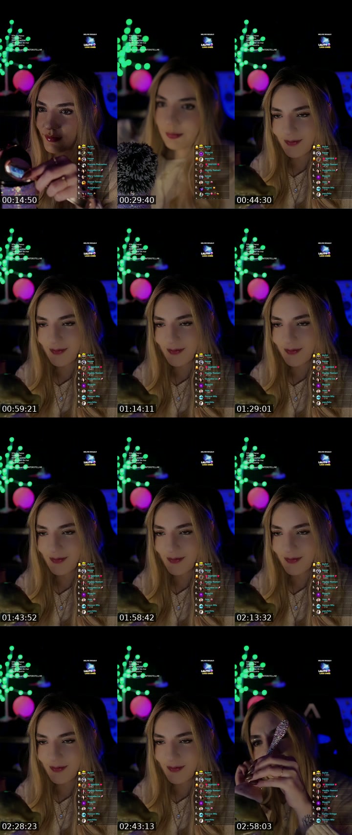 TikTok live: ASMR PARA TI by @alegasmr