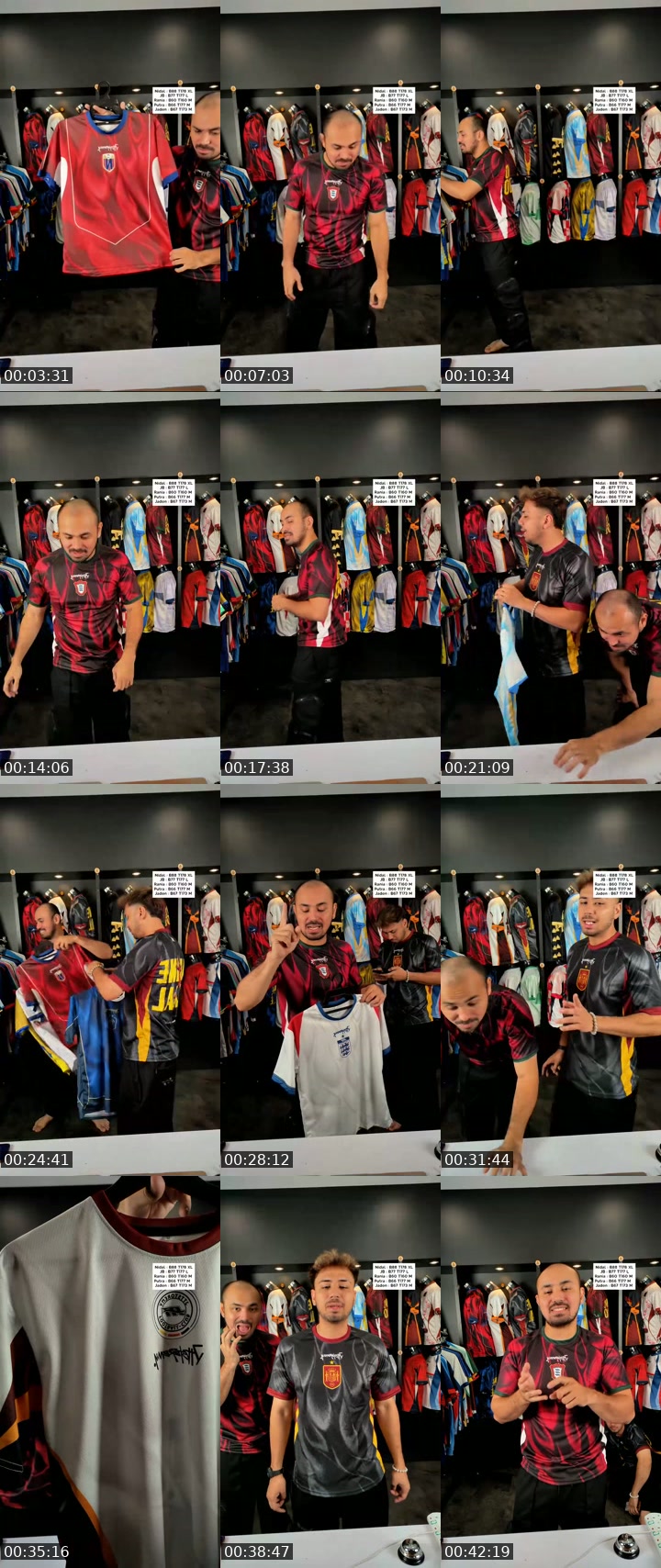 TikTok live: BAJU LEGEND /SUPERSTAR ??? by @jttstoremy