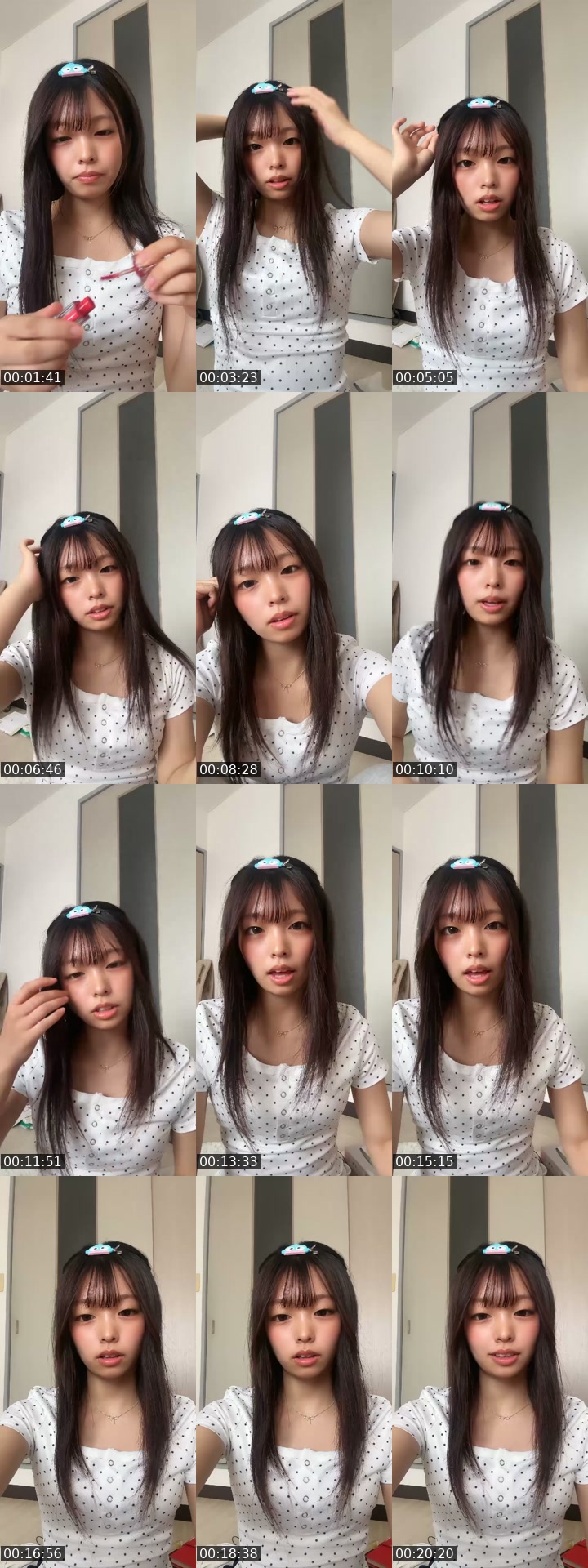 TikTok live: メイクする by @2qv_lx1