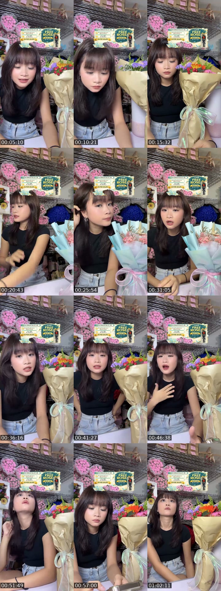 @flowershopsg TikTok live from 2026-07-17