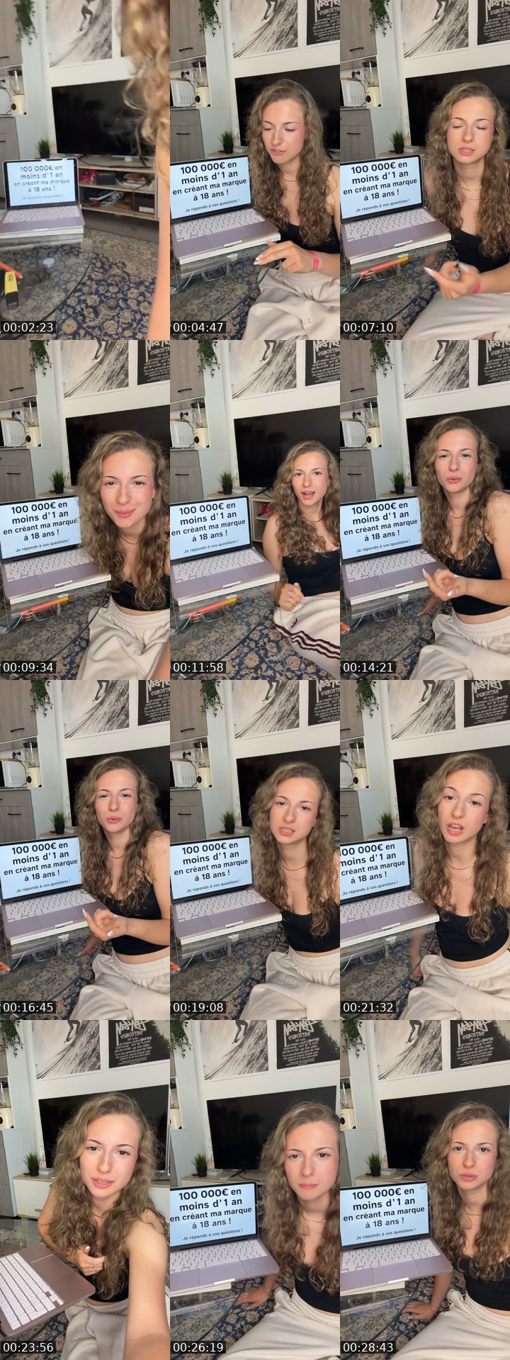 TikTok live: on discute de marques by @eliegnves