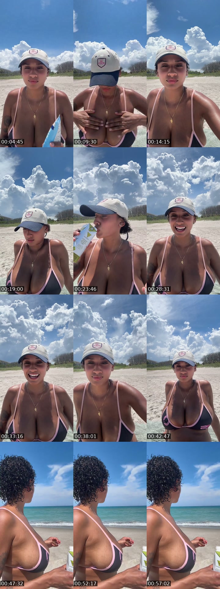 Dominican Republic TikTok live: let’s eat sushi on the beach by @goldenarieee