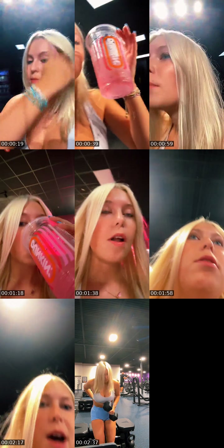 Live from @gym.obsessed.girl