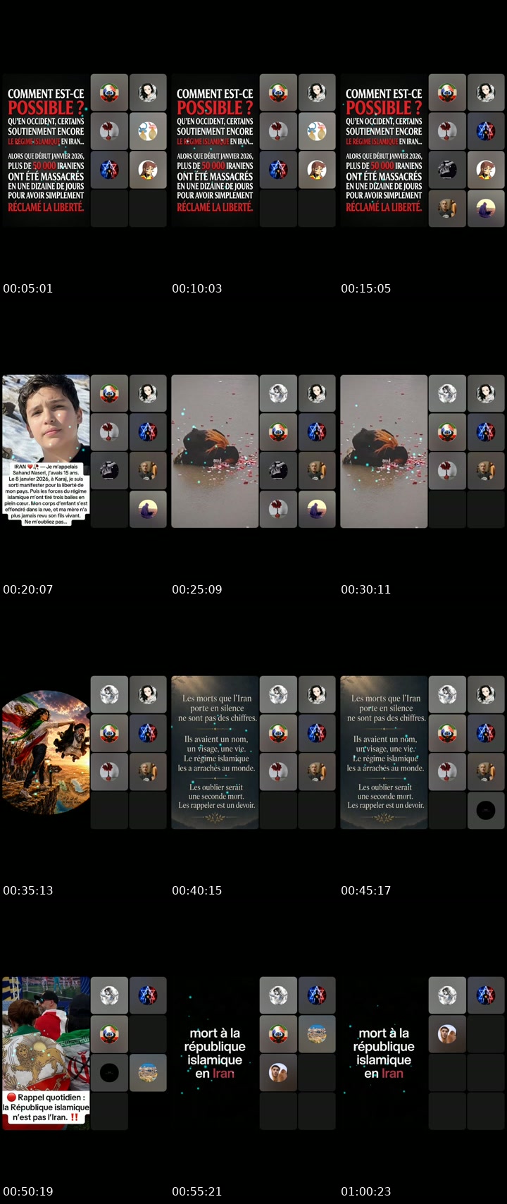 TikTok live: FREE IRAN DU RÉGIME ISLAMIQUE by @sara__14111