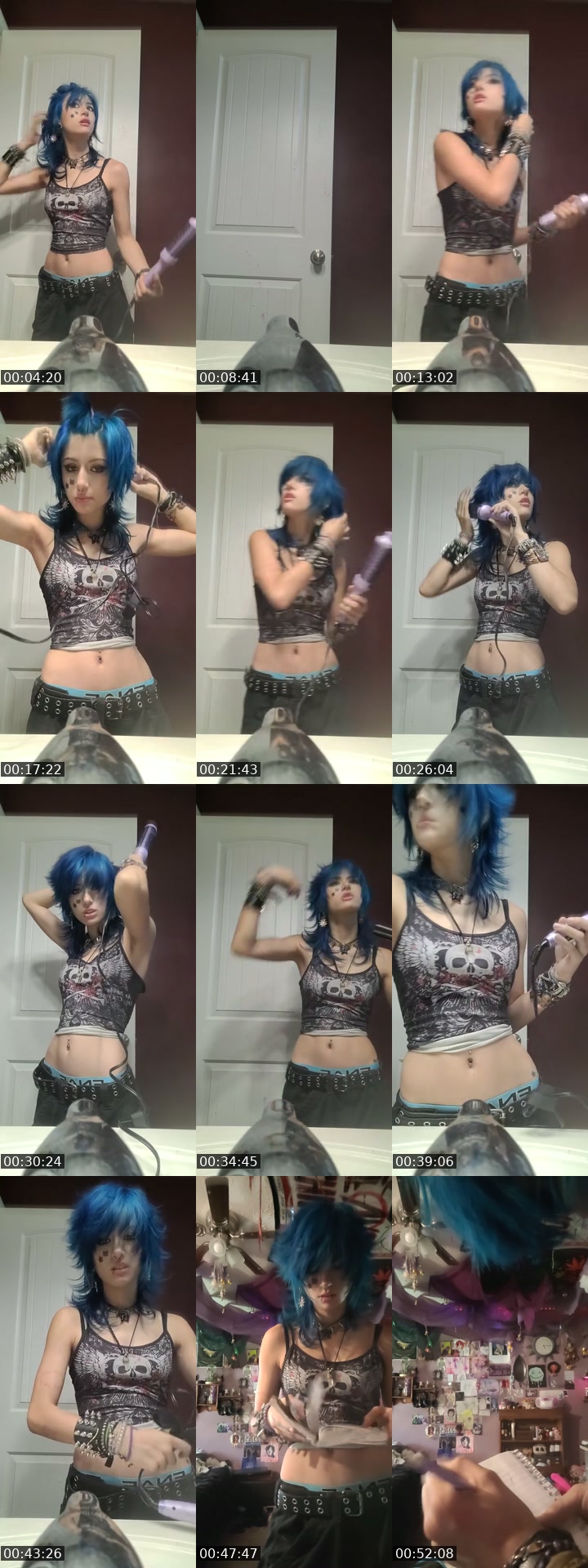 TikTok live: Grwm and chat by @salem_crowe