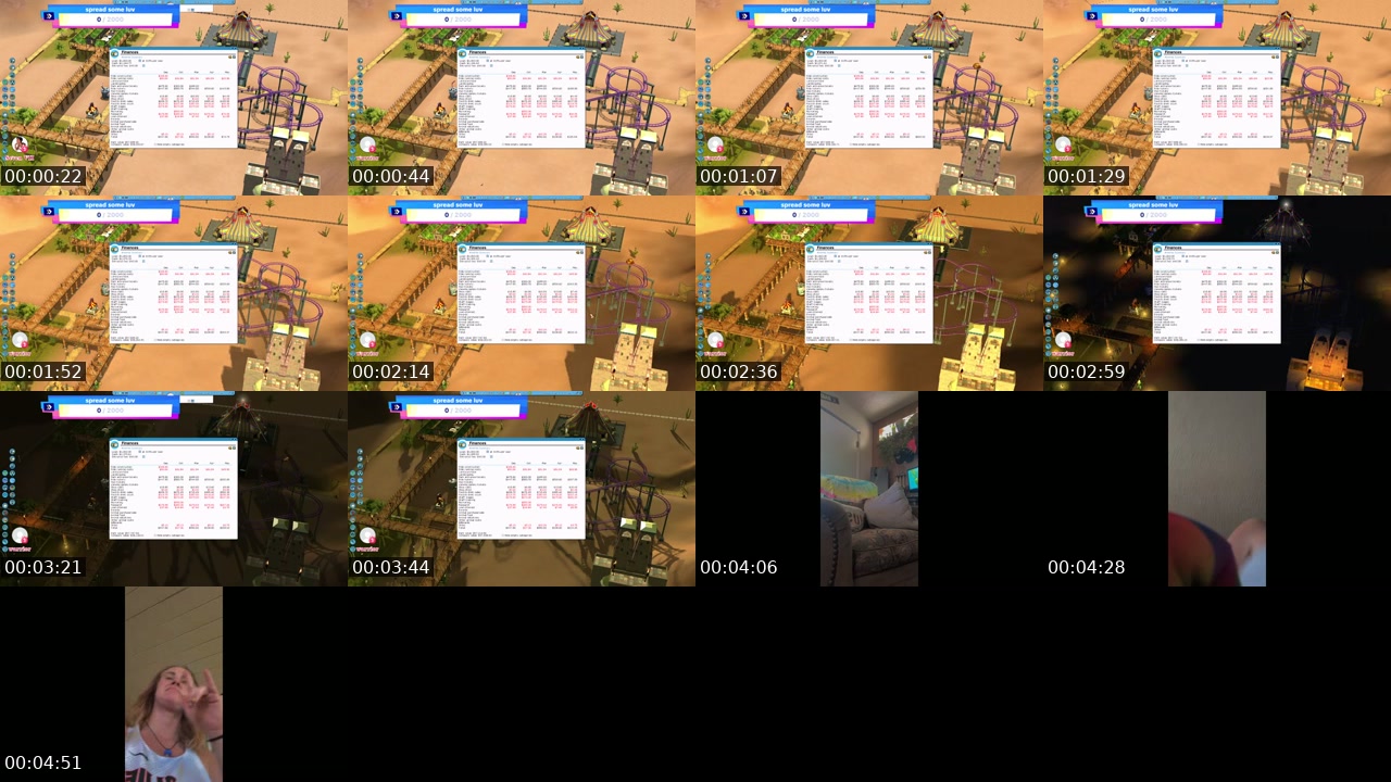 TikTok live: roller coaster tycoon 3 by @a.crlystorms