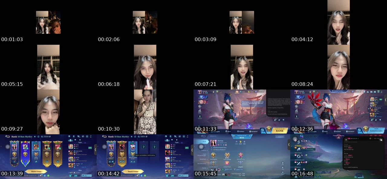 TikTok live: p by @dvinamarwalubis