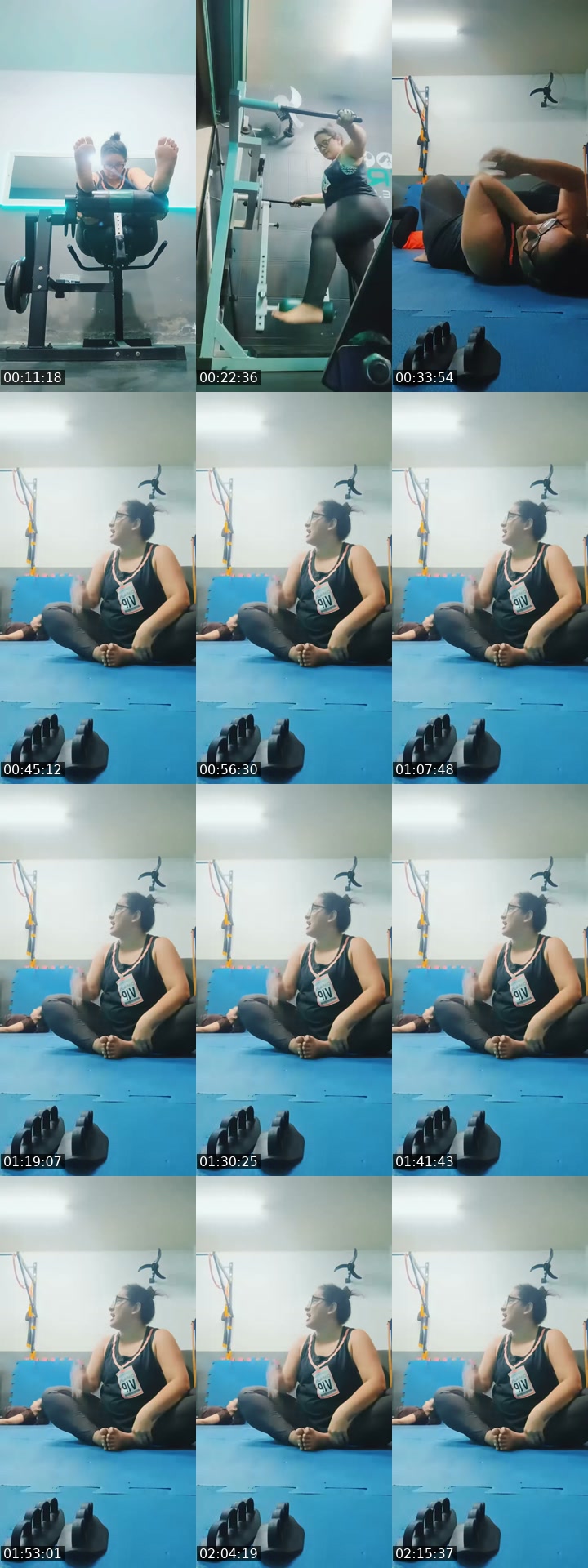 TikTok live: na academia 🏋🏻‍♀️ by @luisacorazza5