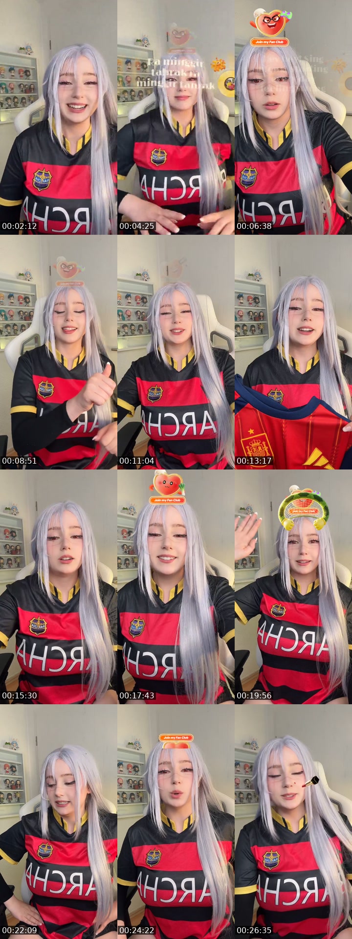 TikTok live: HIIII ❤️❤️❤️❤️ by @upminaa.cos