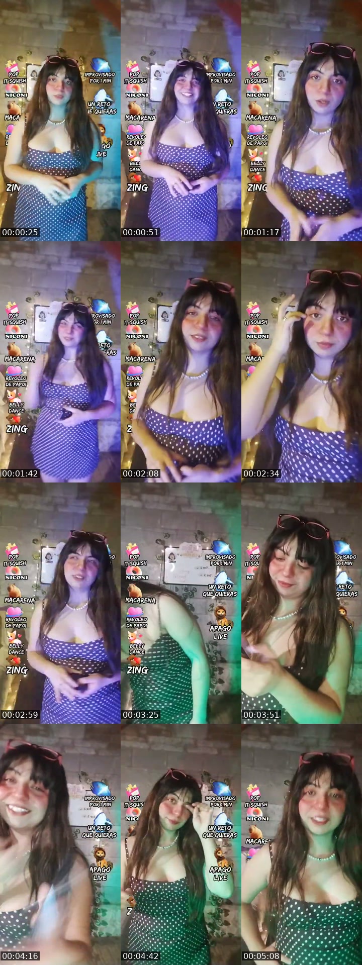 TikTok live: bailando para la TV by @jugandoconaleja