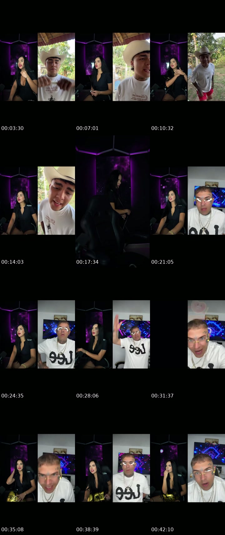 TikTok live: Naty te menciono. by @natymolina888