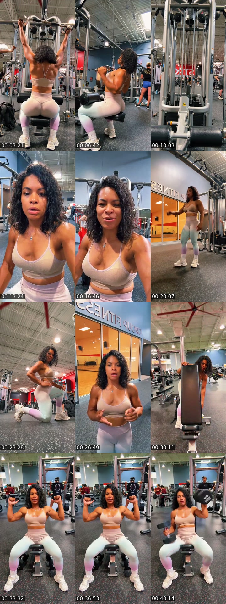 TikTok live: ESPALDA/HOMBROS WORKOUT 🏋🏽‍♀️ 🏋🏽‍♀️🔥🔥 by @cristafit502