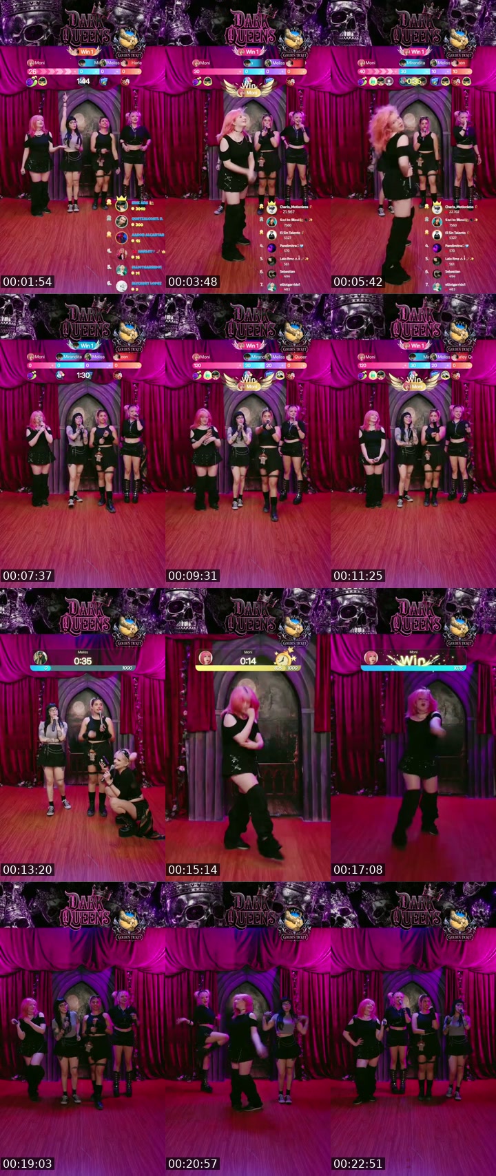 TikTok live: VIERNESUKI DARK🖤👑 by @darkqueensmx