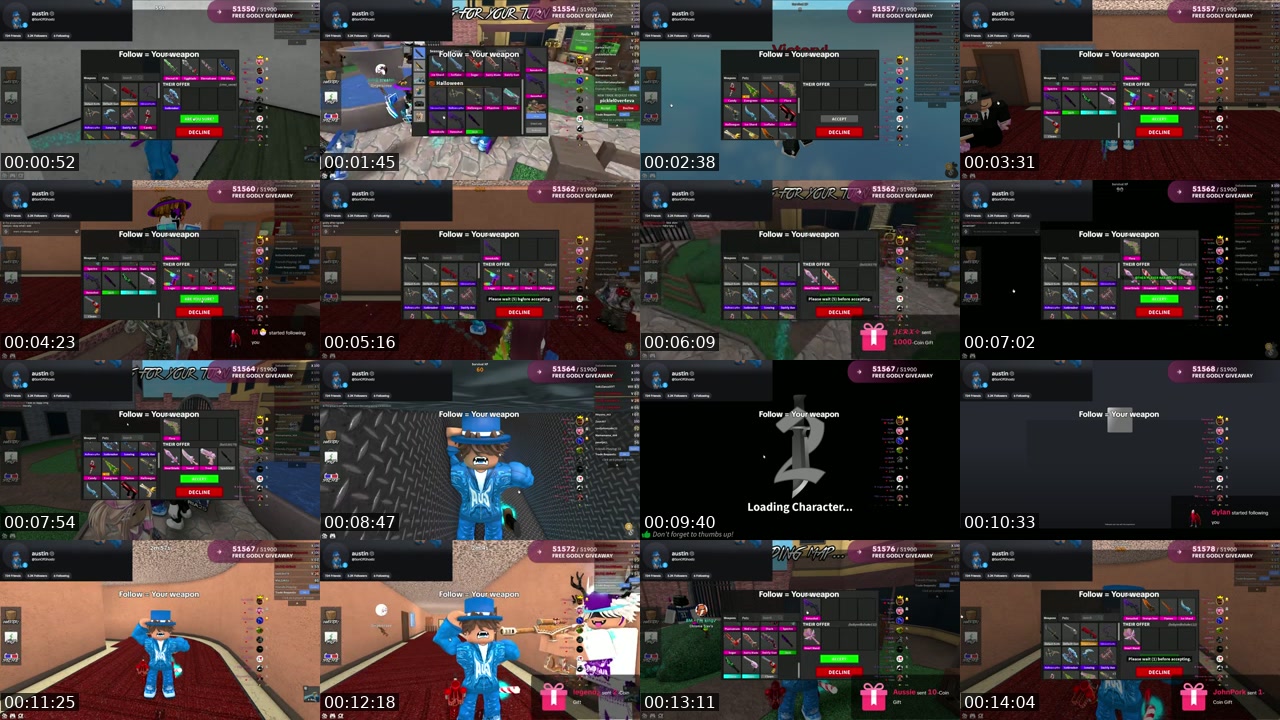 TikTok live: HYPEST MM2 LIVE (IM GRATEFUL!!!) by @sonofghostz