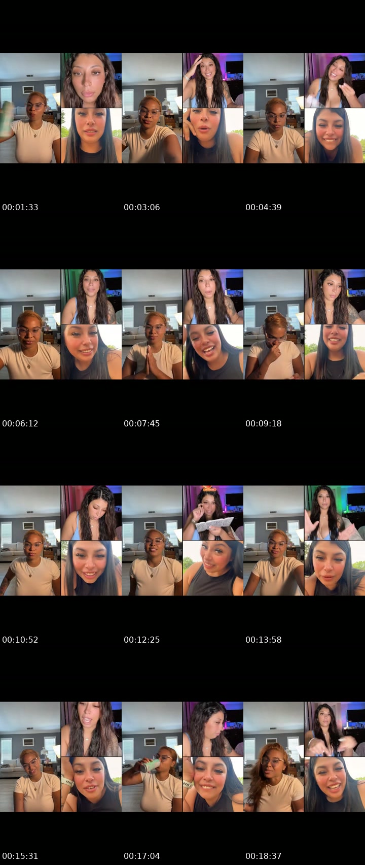 TikTok live: Stretch and battle by @missflexxy