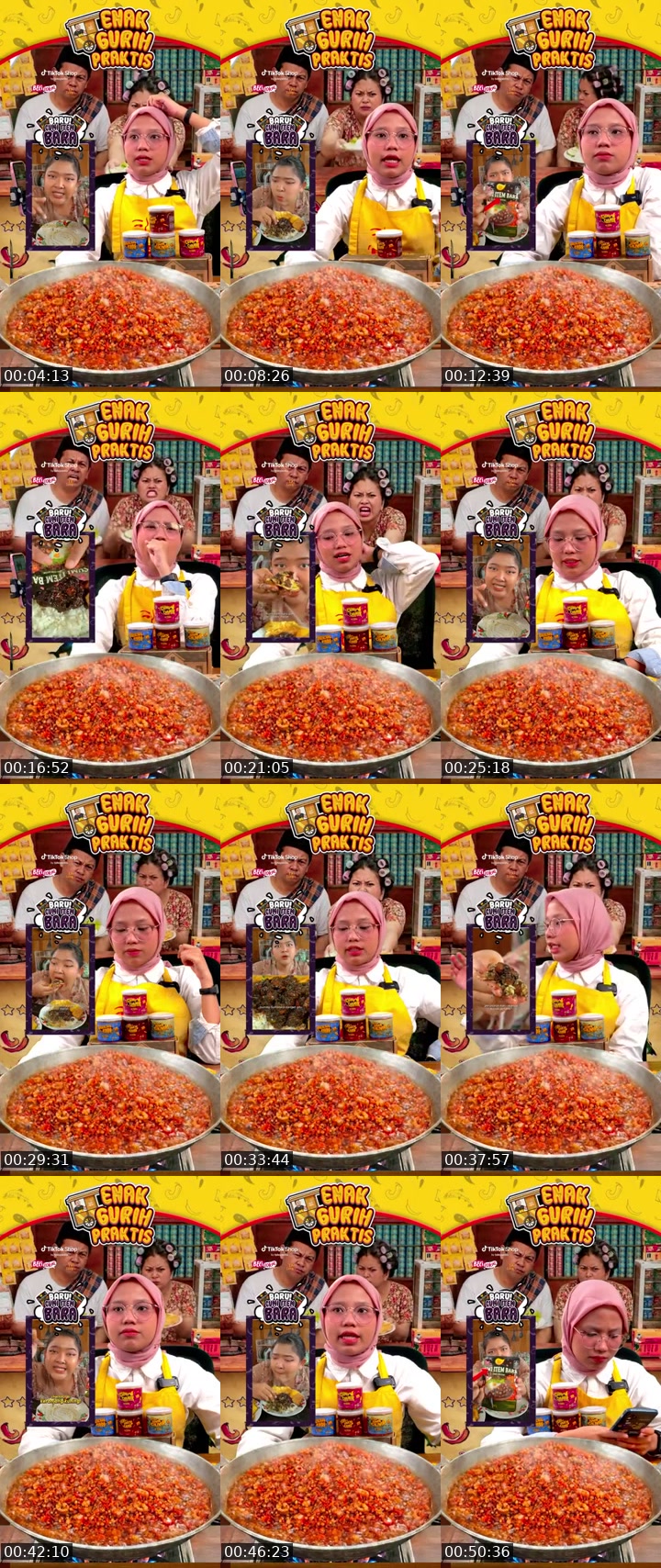 TikTok live: TEMAN MAKAN BARENG KELUARGA🌶😍 by @eatsambel