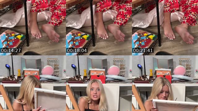 TikTok live: PAINT WITH ME !!! by @stephmyers.com