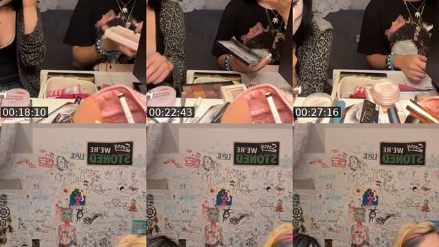 TikTok live: make up with cami by @itcomesfrom.within