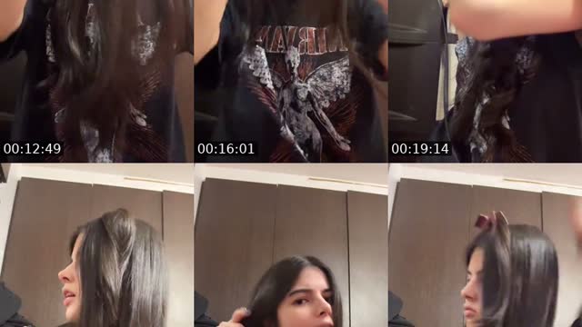 TikTok live: Acompáñenme a peinarme 🥹 by @_marie.flores___