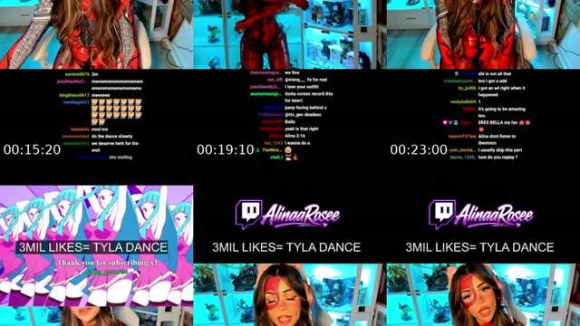 TikTok live: desktop stream   !S by @realalinnarosee
