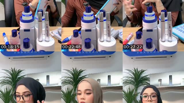 TikTok live: Promo with QQ by @opaifragrance
