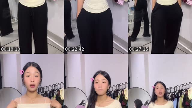 TikTok live: baju basic under 100k by @pibidoobee