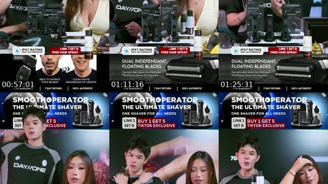 TikTok live: BEST MENS WOMEN SHAVER by @sgpomadesofficial