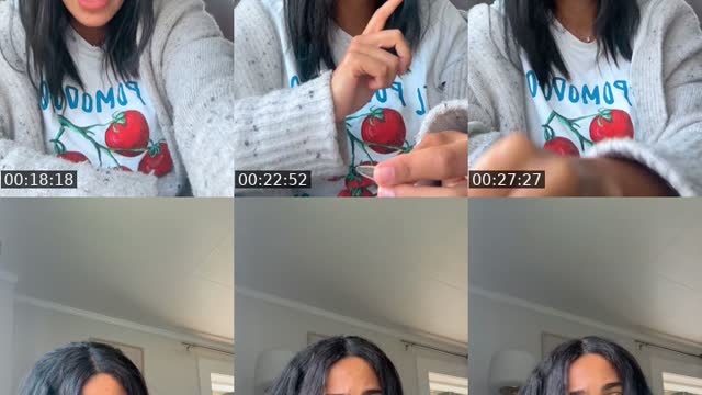TikTok live: Hi 👋 by @carolineflorstad.off