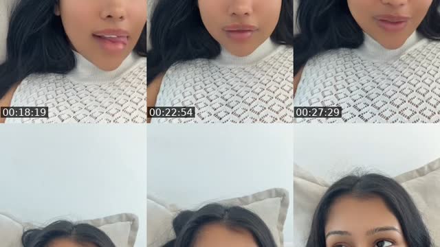 TikTok live: Doing my makeup on live by @tamxbegumx