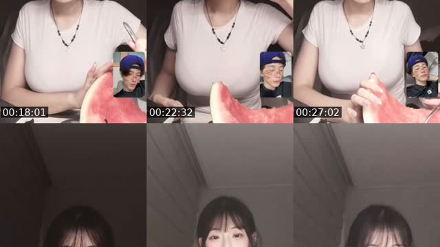 TikTok live: 수박퍼먹는중 by @onionnnbb0o