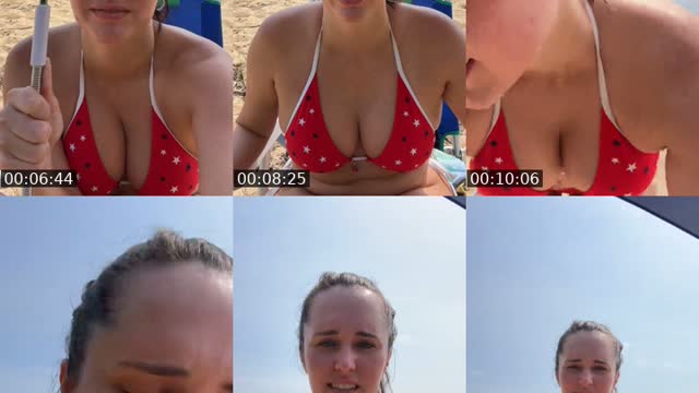 TikTok live: Beach 🏖️ by @krystlefelder