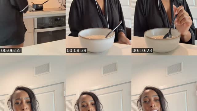 TikTok live: Just woke up again by @janaegraay