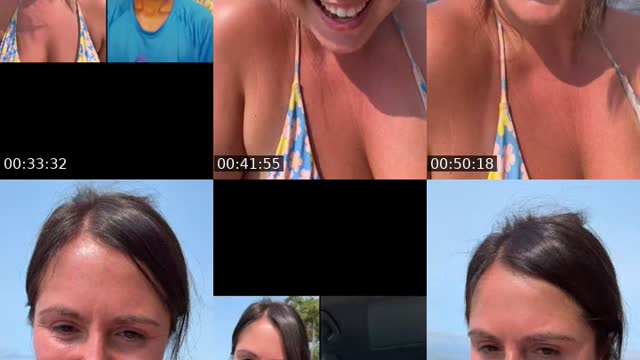 TikTok live: Lake life 🩷 by @floofdakota