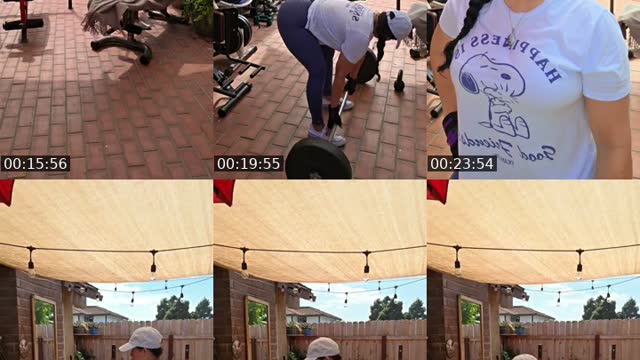 TikTok live: workout with me 😜 by @fit_mom2929