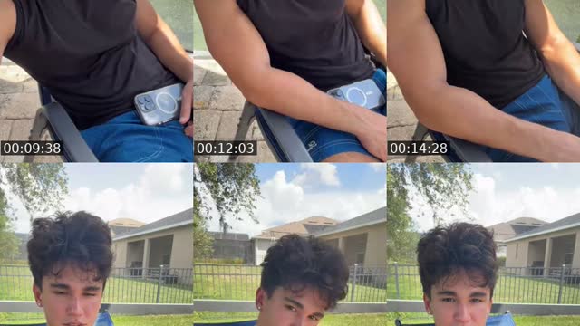 TikTok live: Daddy’s tanning by @kalel.hannan