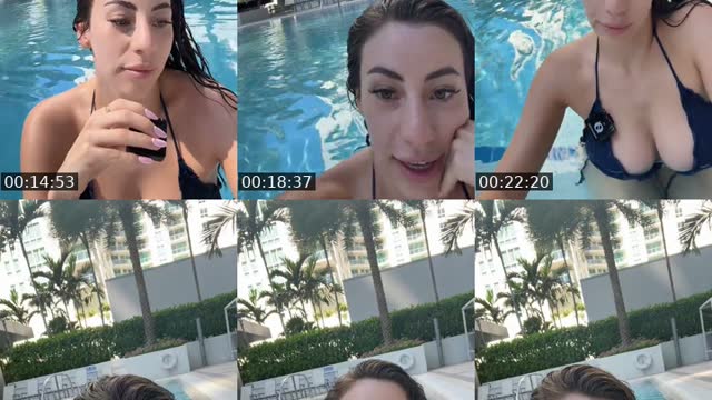 TikTok live: Pool side ✨ by @gypsy8912