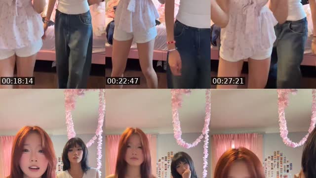 TikTok live: with da baddies 🧋 by @jusmeiqi