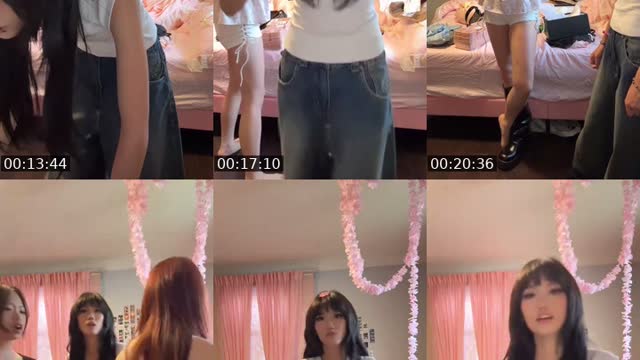 TikTok live: with da baddies 🧋 by @jusmeiqi