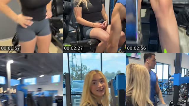 Gym stream - @itsfaithlianne